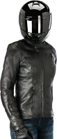 OSCAR SHELLY WOMEN'S LEATHER JACKET