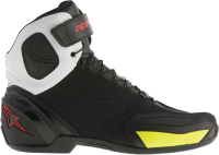 ALPINESTARS SP-1 SHOE SP-1 BK/WT/RD/YL 4 / USA SIZE 10.5