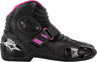 ALPINESTARS STELLA SMX-1 BOOTS 4W SMX-1 BK/PK EURO SIZE 36 / USA SIZE 5