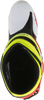 ALPINESTARS TECH 10 MX OFFROAD MOTORCYCLE BOOTS WT/RD/YL / USA SIZE 9