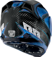 ICON AIRFRAME HELMET AF CARB RRBLUE 3X 3XL