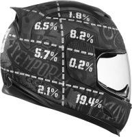 ICON AIRFRAME HELMET AF STATISTIC MD MEDIUM