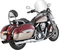 TWIN SLASH ROUND SLIP-ON MUFFLERS